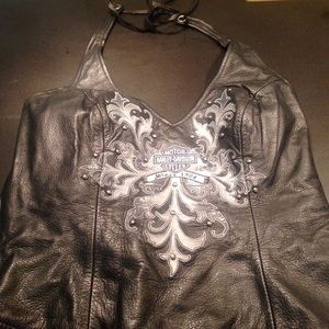 Harley Davidson Leather Top